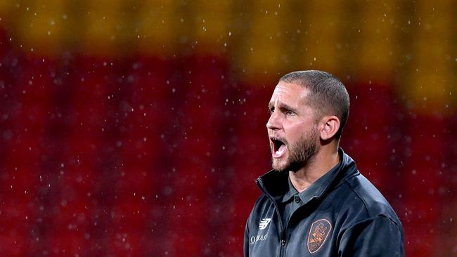 Ben Cahn has taken medical leave from his coaching duties at Brisbane Roar. Picture: Bradley Kanaris/Getty Images