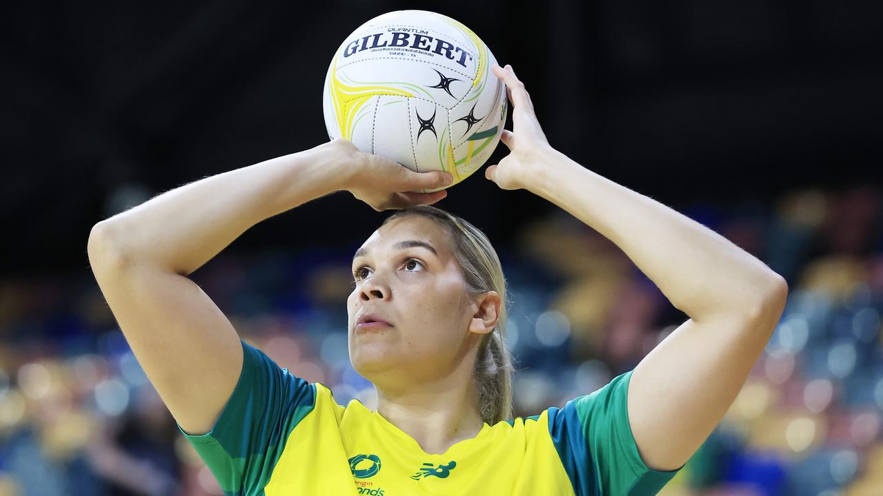 Donnell Wallam starred on debut for the Diamonds. Picture: Getty Images