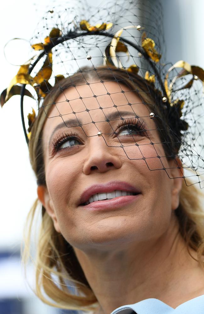 American singer songwriter Taylor Dayne poses for a photograph at the Sensis marquee in the Birdcage during Melbourne Cup Day at Flemington Racecourse in Melbourne, Tuesday, November 7, 2017. Picture: AAP Image/Dan Himbrechts