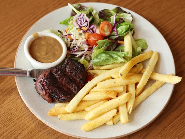 High Steaks lunch at the Hamilton Hotel. Picture: Liam Kidston