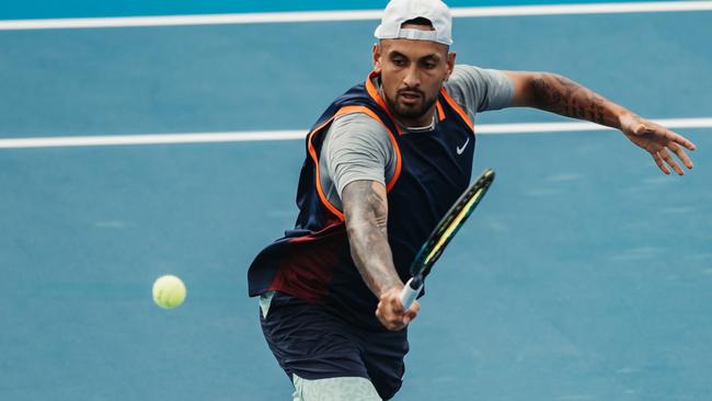 Nick Kyrgios is set for a big summer of tennis. Picture: Alexander Scheuber/Getty Images for MatchMaker