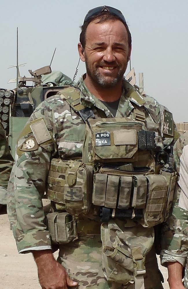 Peter Cafe was an elite commando who was deployed to Afghanistan, Iraq and East Timor.