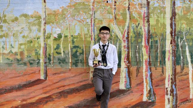 Carlingford High School Year 10 student Jacob Lee will compete at the national champs in December in Adelaide.