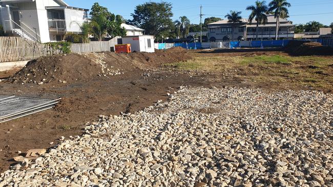 Construction starting on the new Wynnum Cinema development. Picture: Supplied