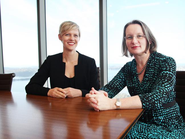 23/07/2014 SYDNEY- Lawyers Peta Stevenson and Moira Saville are the authors of a new report on class actions. Photo: Hollie Adams