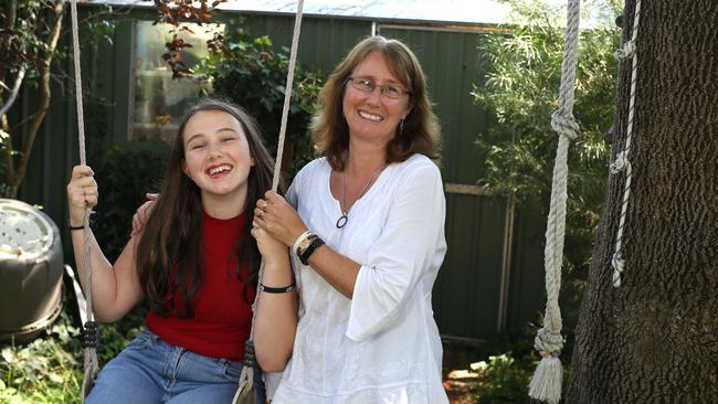 Jenika and her daughter Rachel have been welcoming foster children into their Blackburn home for five years. Photo: Stuart Milligan