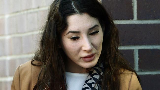 Tanya Paraskeva used a mobile to co-ordinate the supply of cocaine to a customer on Pitt St. Picture: John Appleyard