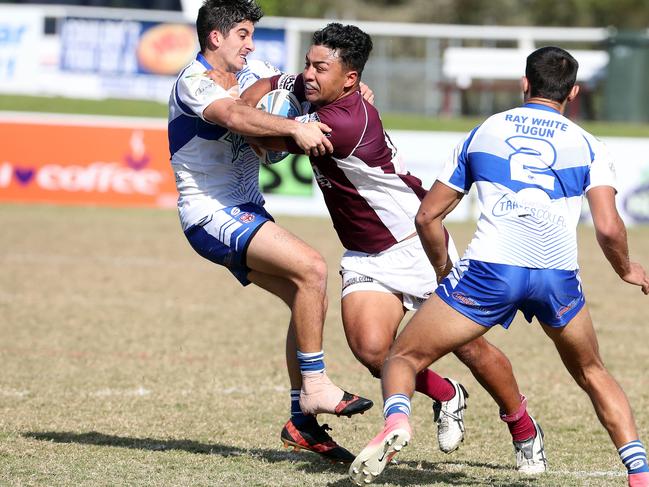 Burleigh back-rower Api Noema-Matenga. Picture: Richard Gosling