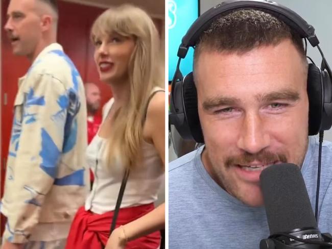 Travis Kelce has lifted the lid on his date night with Taylor Swift after the Kansas City Chiefs game on Sunday.