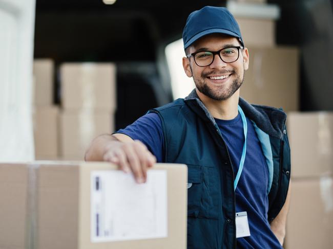 With the growth in online shopping, SEEK estimate the need for delivery drivers to grow 15.9 per cent in the next five years. Picture: iStock.