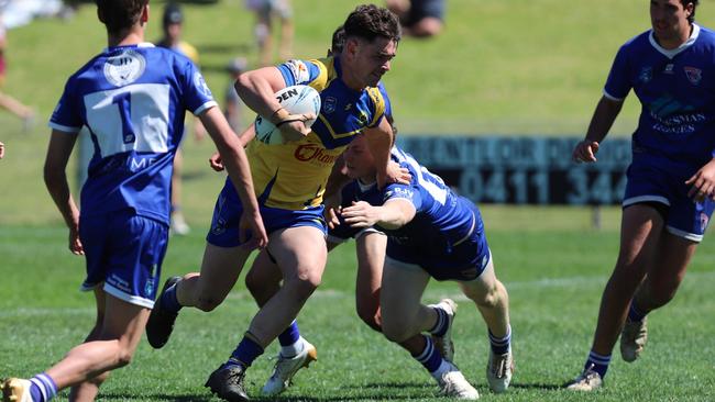 Hudson Bailey on a charge. Picture: Steve Montgomery Sports Photography