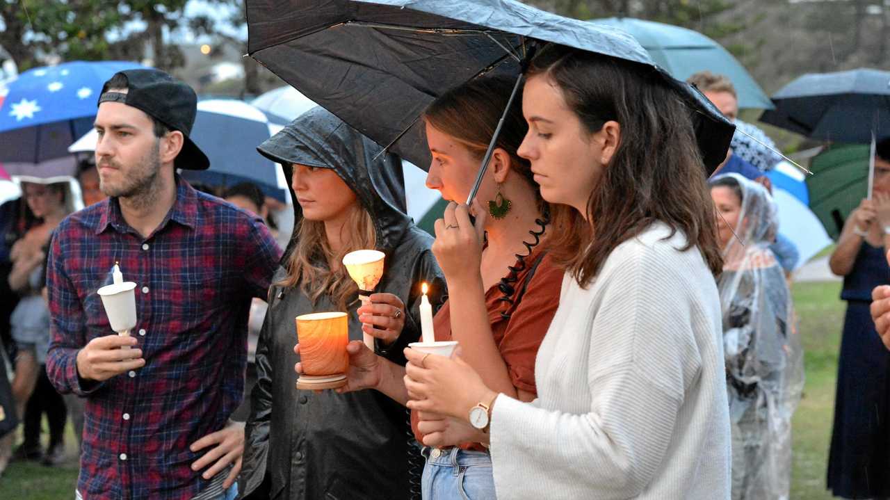 Vigil for the Christchurch massacre.