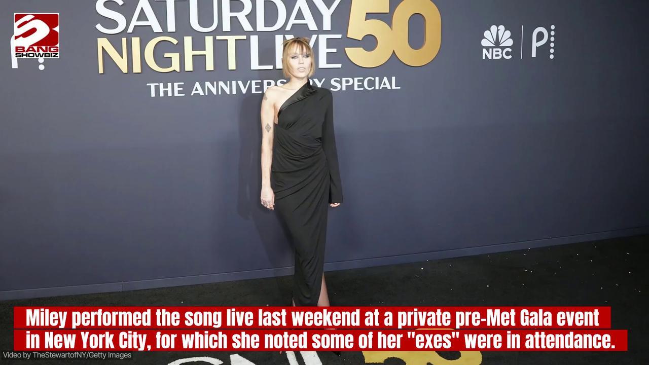 Miley Cyrus didn't want to "chase perfection" on her new single