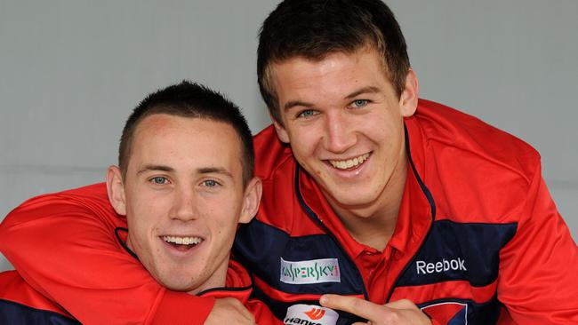 Melbourne selected Tom Scully and Jack Trengove 