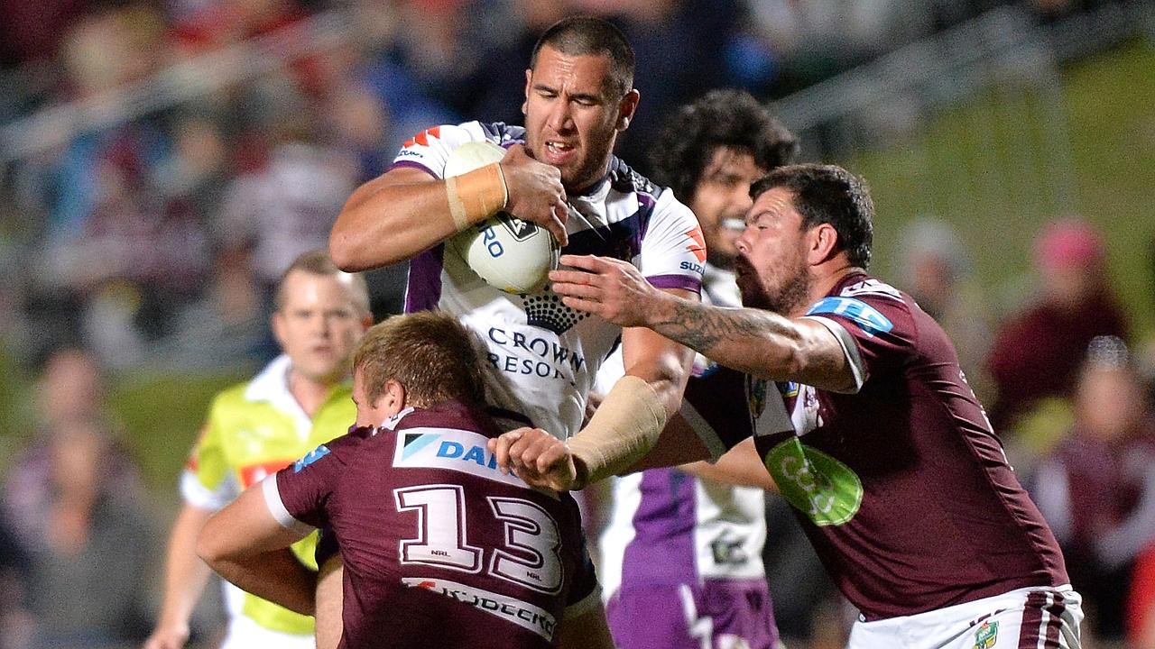 Melbourne down Manly 38-18 in spiteful clash at Brookvale Oval | news ...