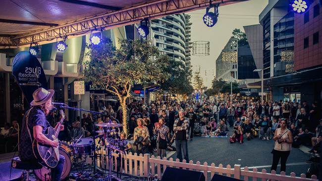 Blues on Broadbeach was Queensland’s best-attended music festival last year. Picture: Michelle Grace Hunder