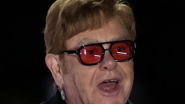 Sir Elton John during his performance at an event on the South Lawn of the White House on September 23, 2022. Picture: Alex Wong/Getty Images