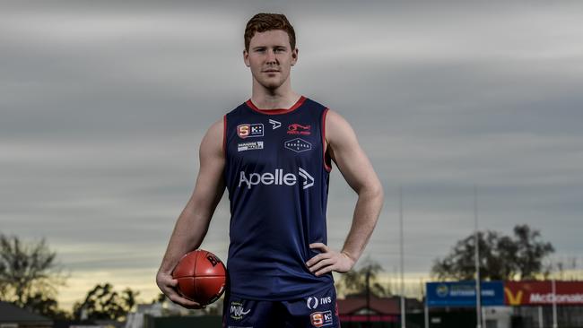 Norwood small forward Baynen Lowe has put his hand up after winning a SANFL flag in 2022. Picture: Roy VanDerVegt