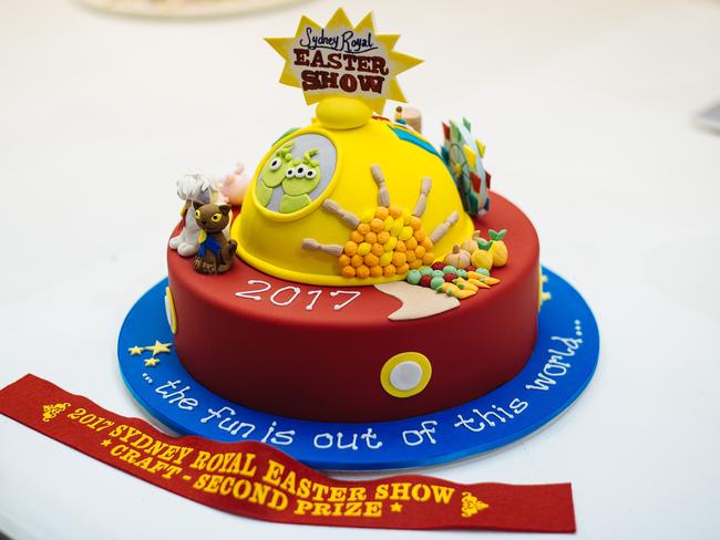 Royal Easter Show cake decorating. Picture: Paul McMillan