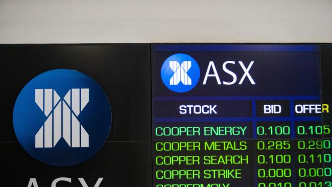 The Australian Stock Exchange has finished the week on a high. Picture: NCA NewsWire / Christian Gilles