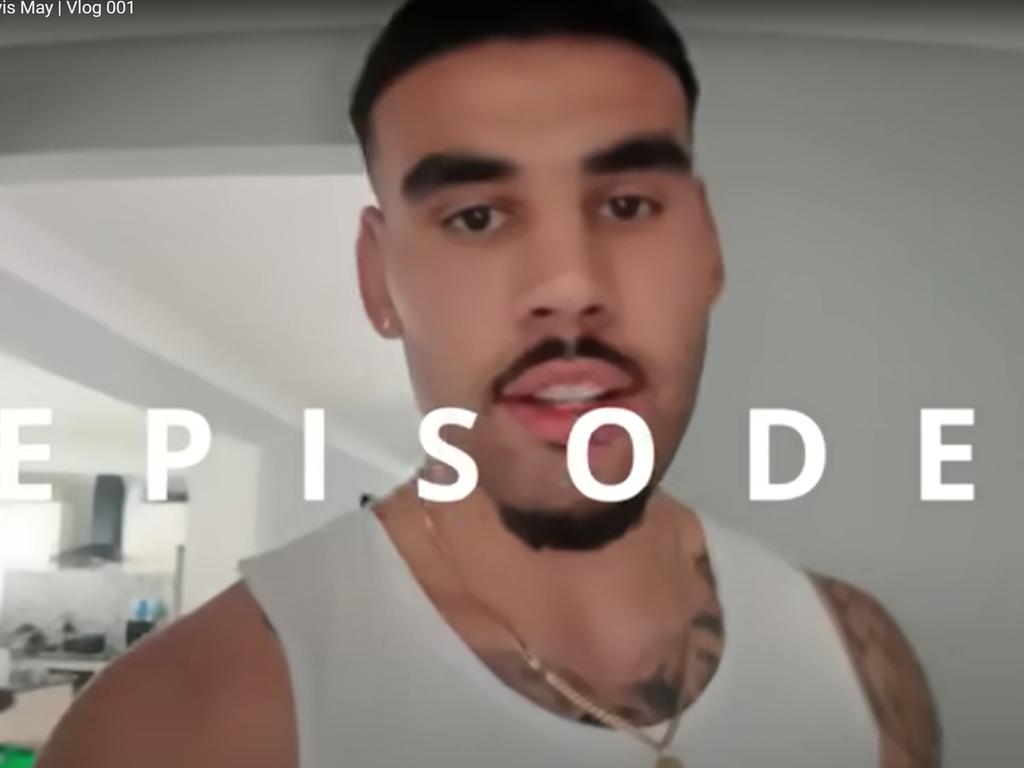 Terrell May's vlogging is growing in popularity. Picture: YouTube