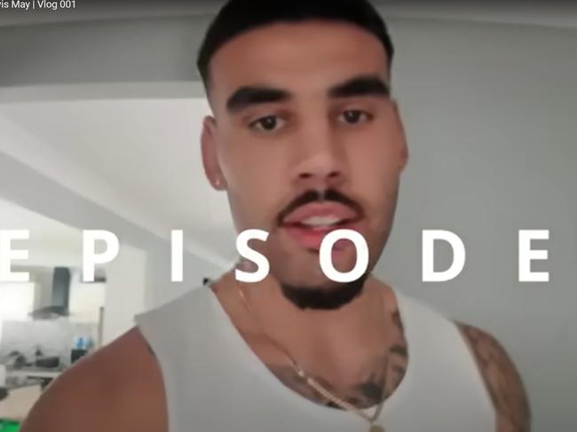 Terrell May's vlogging is growing in popularity. Picture: YouTube
