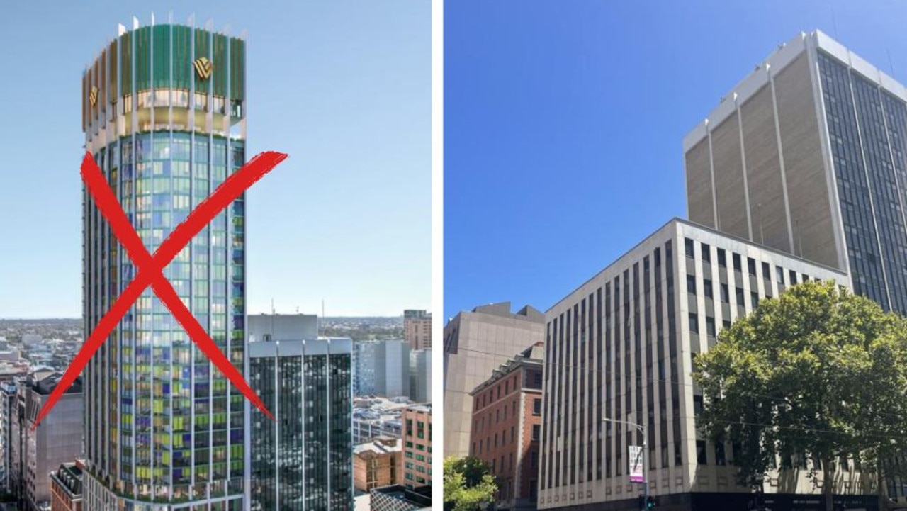 Hotel planned for prominent CBD site slashed from 39 storeys