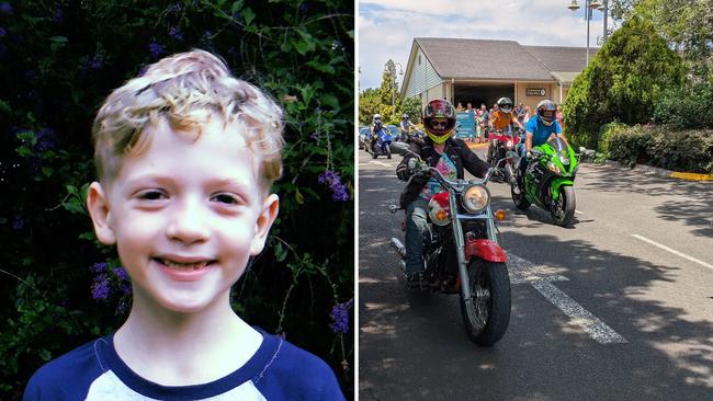 A convoy of motorcycles and cars has farewelled nine-year-old Gatton boy Harley Willis, who died tragically of an asthma attack on December 29, 2024.