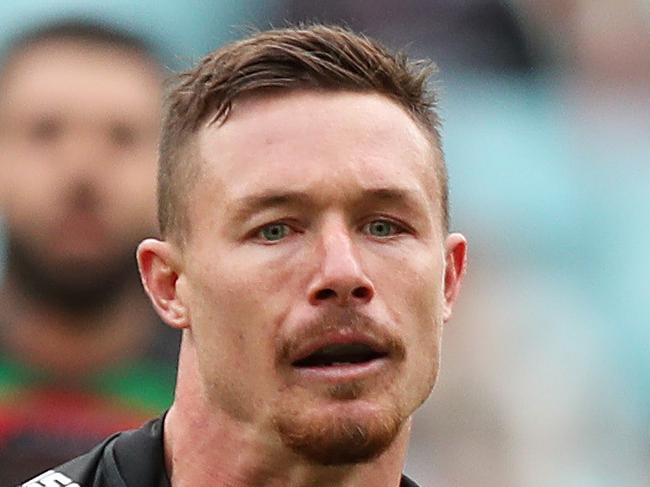 Souths Damien Cook during the St George v South Sydney NRL match at ANZ Stadium, Homebush. Picture: Brett Costello