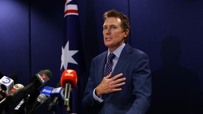 Former attorney-general Christian Porter faced a historical rape allegation that he always denied. Picture: Getty Images