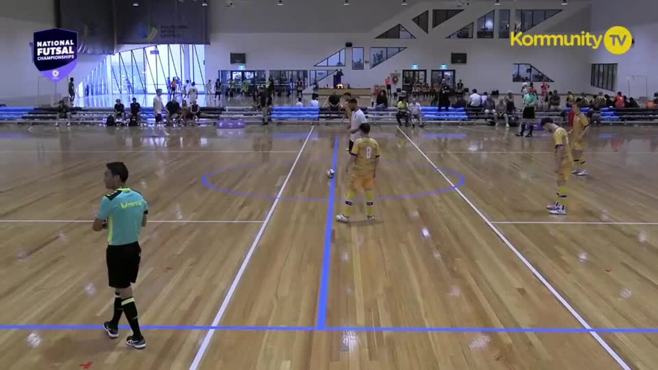 Replay:  Football Victoria Blues v Capital Football (Open Men QF) - 2025 National Futsal Championships Day 4