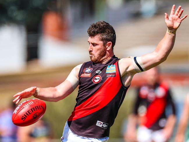 Jesse Donaldson in action for Eltham. Picture: Field of View Photography