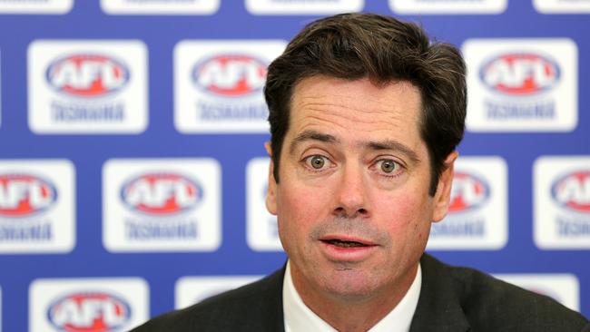 AFL CEO Gillon McLachlan. Picture: CHRIS KIDD