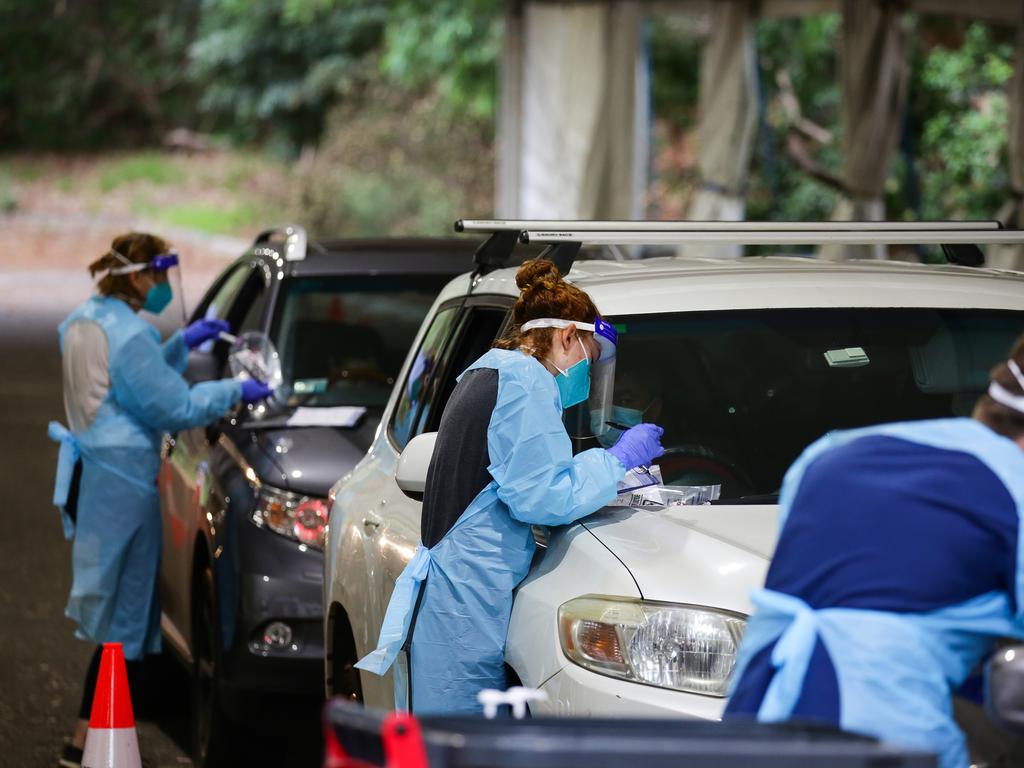 In light of the growing numbers, Premier Gladys Berejiklian has pleaded with residents to get tested. Picture: NCA NewsWire/Gaye Gerard