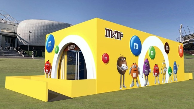 M&amp;Ms are the official confectionery partner at the Australian Open