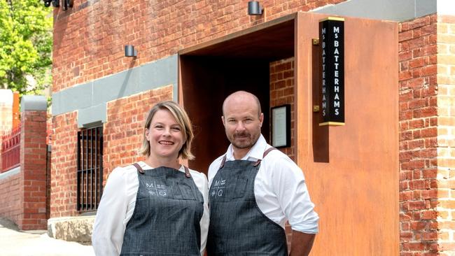 MacKenzie Quarters owner Rhianwen Seiter and her brother Ellis Nuttall at their Bendigo restaurant, event venue and accommodation business. Picture: Instagram