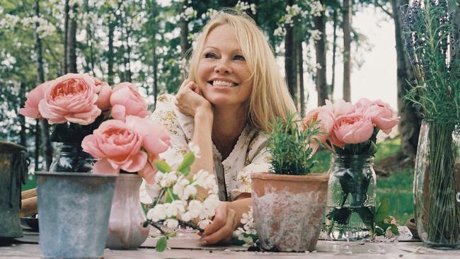 Pamela Anderson on the family property. “It is a very powerful place for me. It is a place I always came back to heal, to refuel.”