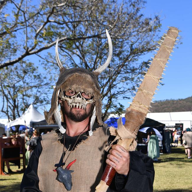 Townsville Medieval and Fantasy Festival 2024 at Cluden. James Barker. Picture: Evan Morgan