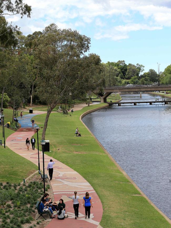 Parramatta River. Picture: Stephen Cooper