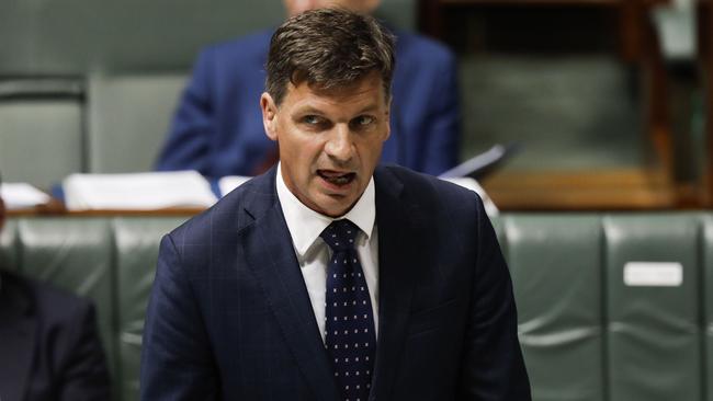 Minister Energy Angus Taylor. Picture: Sean Davey.