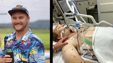 BlakeÂ Mayocchi, 29, was driving home from work at Glenwoodâs BP service station when he collided with aÂ flat-bed semi-trailer on the Bruce Highway.