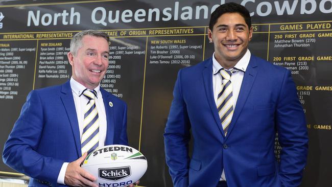 New Maroons coach Paul Green mentored Jason Taumalolo for seven seasons.