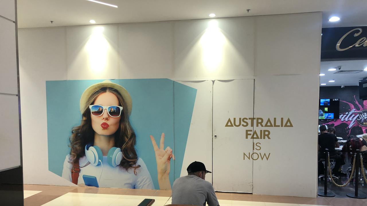 Empty stores thoughout the Australia Fair shopping centre at Southport. Picture Glenn Hampson