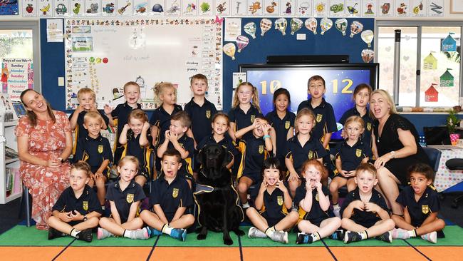 FUNNY FACES: Immanuel Lutheran College Prep L. Picture: Patrick Woods