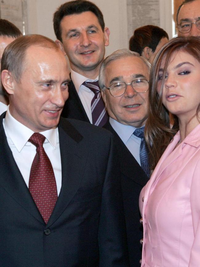 Vladimir Putin has dismissed reports that he is romantically involved with Alina Kabaeva. Picture: Getty Images