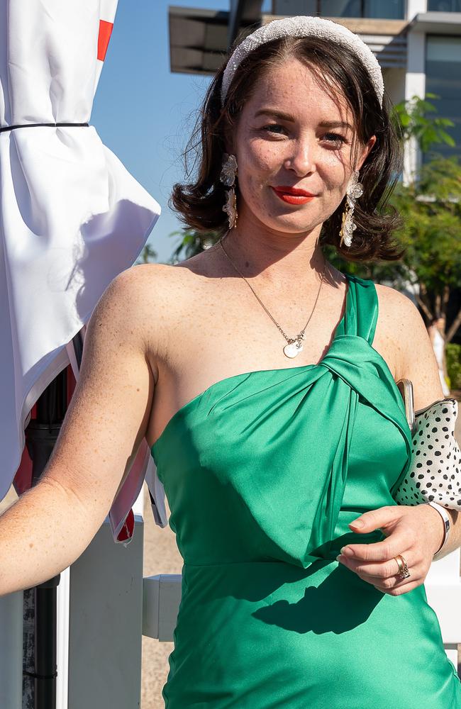 Steffi Miller at the 2023 Darwin Cup Carnival Ladies Day. Picture: Pema Tamang Pakhrin