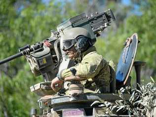 Exercise Hamel at the Shoalwater Bay Military Training Area. Picture: Allan Reinikka ROK190618ahamel58