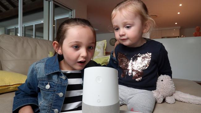 Google Home speakers will read books ranging from May Gibb’s <i>Snugglepot and Cuddlepie </i>to Neil Degrasse Tyson’s <i>Astrophysics for People in a Hurry</i>. Picture: Richard Gosling