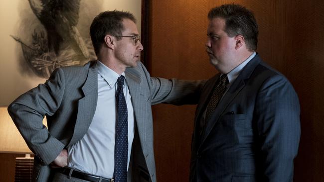 Sam Rockwell and Paul Walter Hauser in Richard Jewell. Picture: Roadshow Films