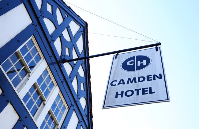 Camden Hotel has been ordered to shut for two days. Picture: Angelo Velardo